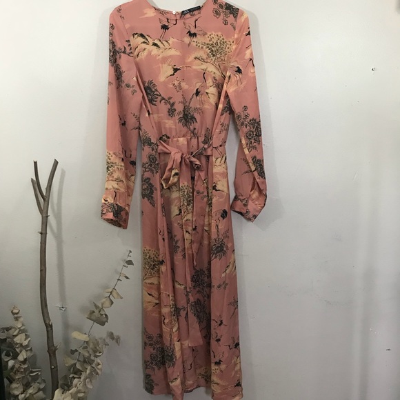 Zara Print Dress - Picture 5 of 8